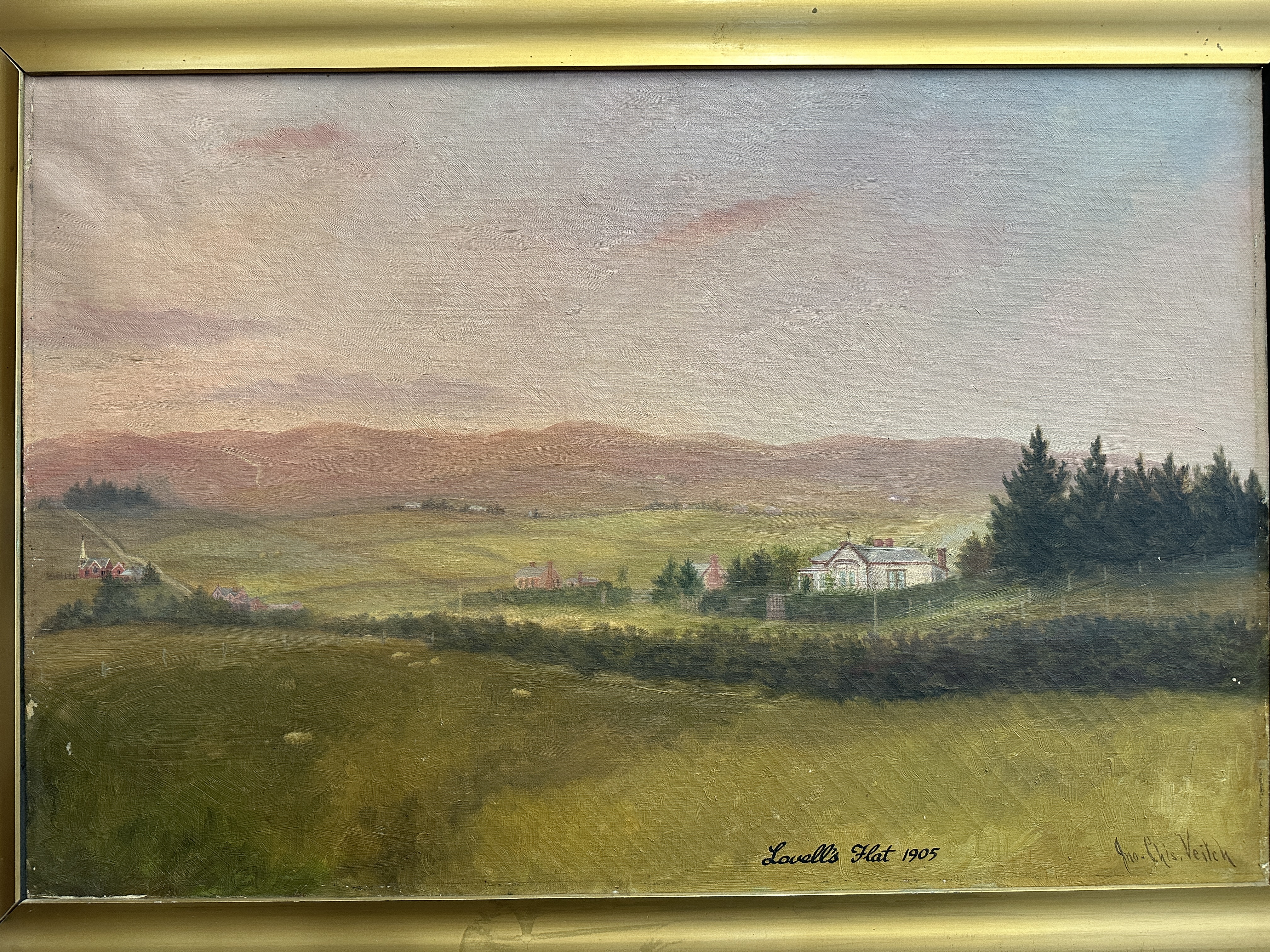 Painting of Lovell's Flat